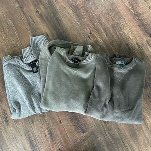 Men’s Lot of Sweaters (3) // Croft & Barrow
